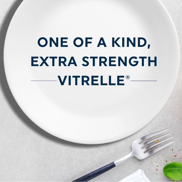 Corelle- New Set of 16 Corelle Winter White Frost, Divided Plates Lunch & Dinner - Picture 7 of 10